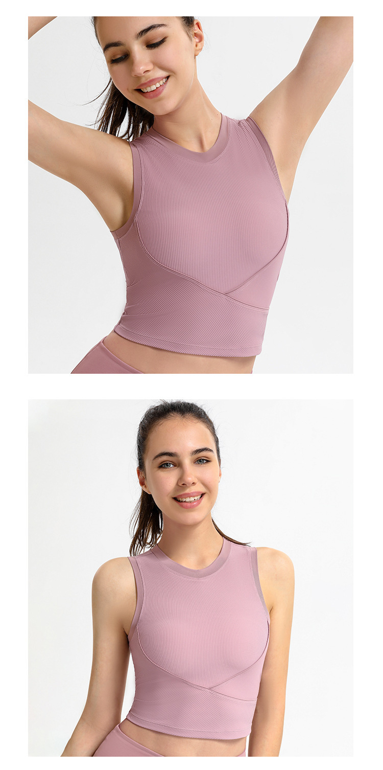 Running Sports Vest with Chest Pad bra DS33 
