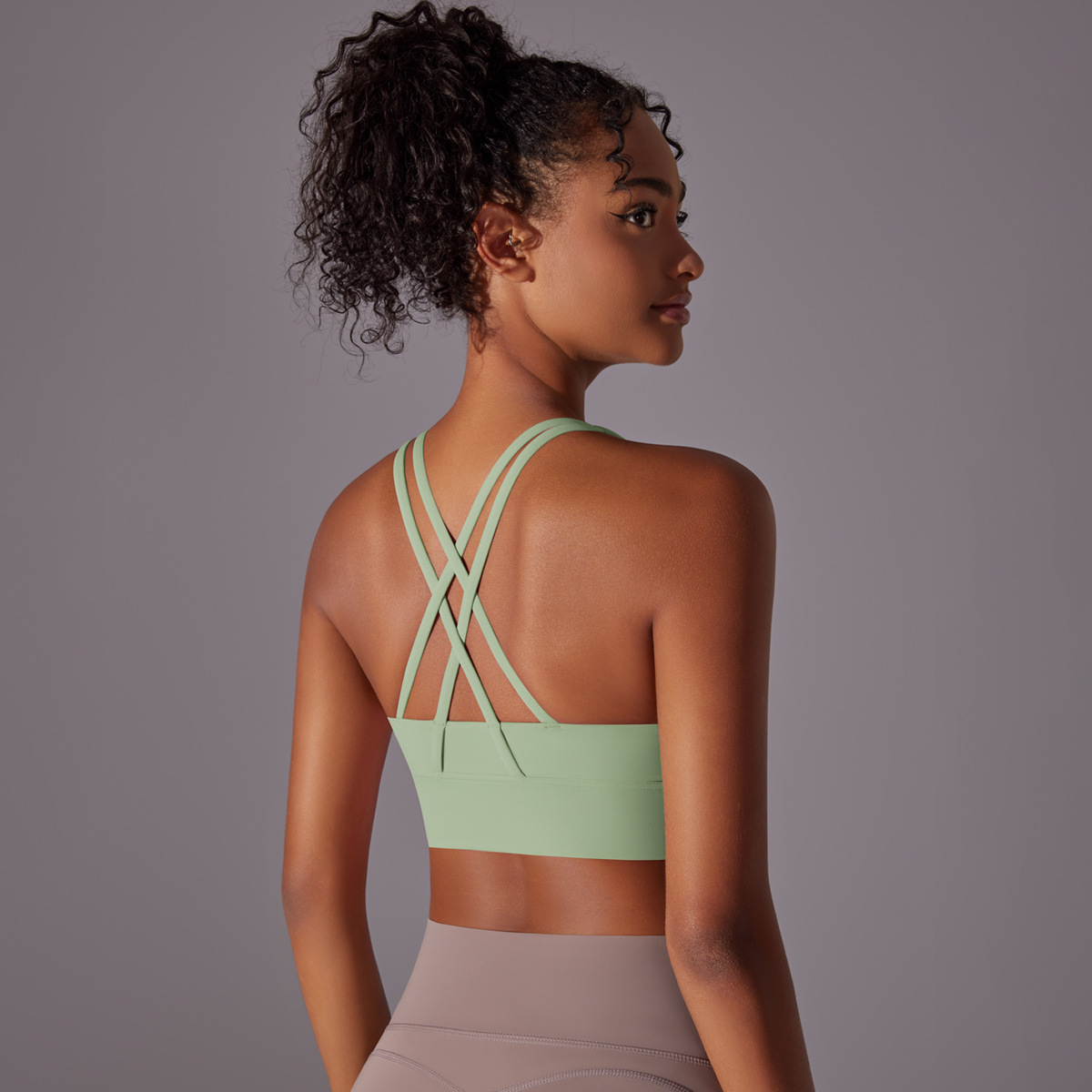 Shockproof Cross - strap Sports Fitness Vest 7001