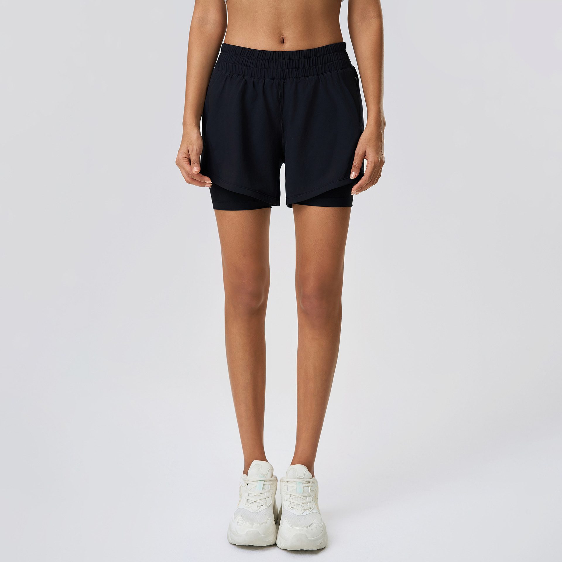 Quick Dry Breathable Yoga Shorts D25052