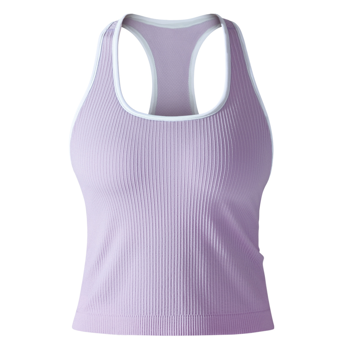 Sleeveless Quick-dry U-neck Tank Top 6633