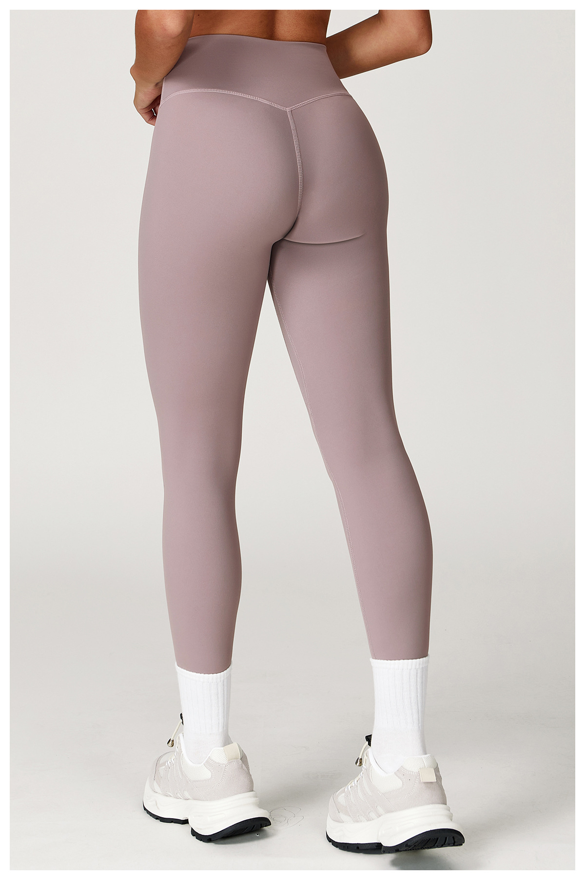 High  Waisted Abdominal  Toning Tight Yoga  Long Trousers 8519
