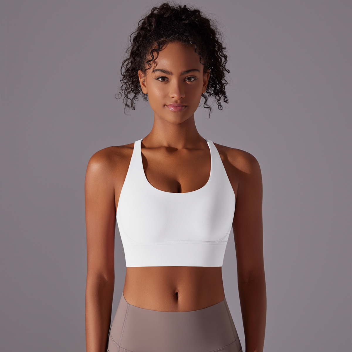 Shockproof Cross - strap Sports Fitness Vest 7001