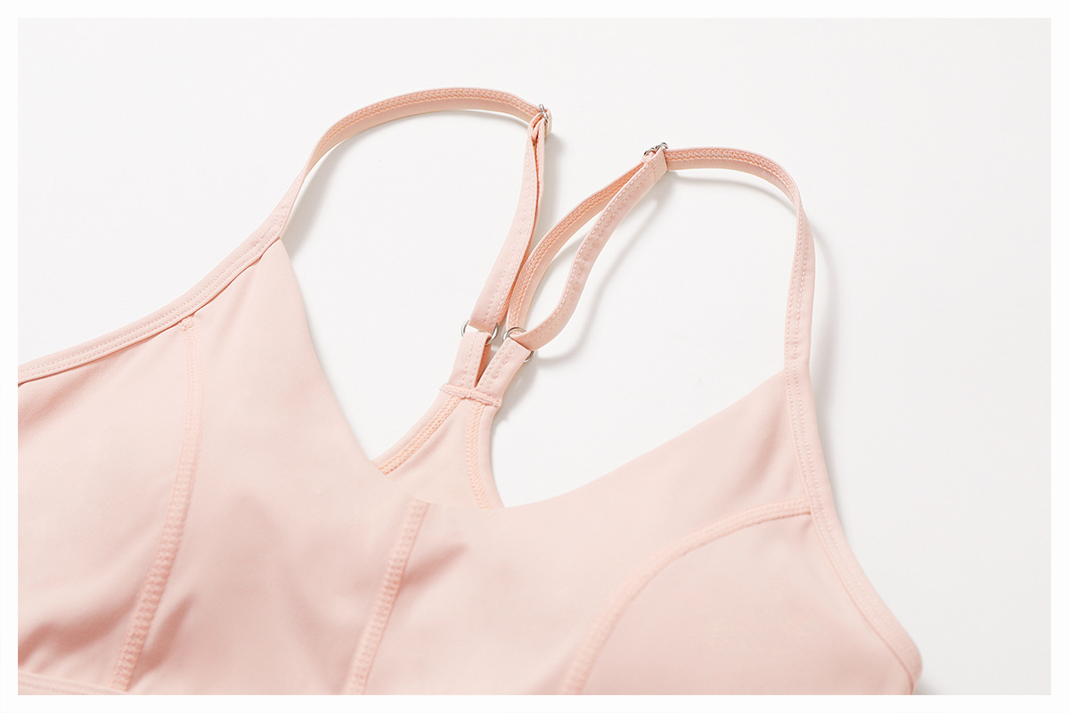 Thin Strap Cross Backless Shockproof Yoga Sports Bra SYFTM0131_复制