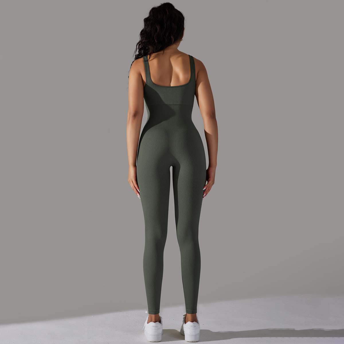 Belly-slimming Hip-lifting Quick-drying Tight Sports Romper  6643