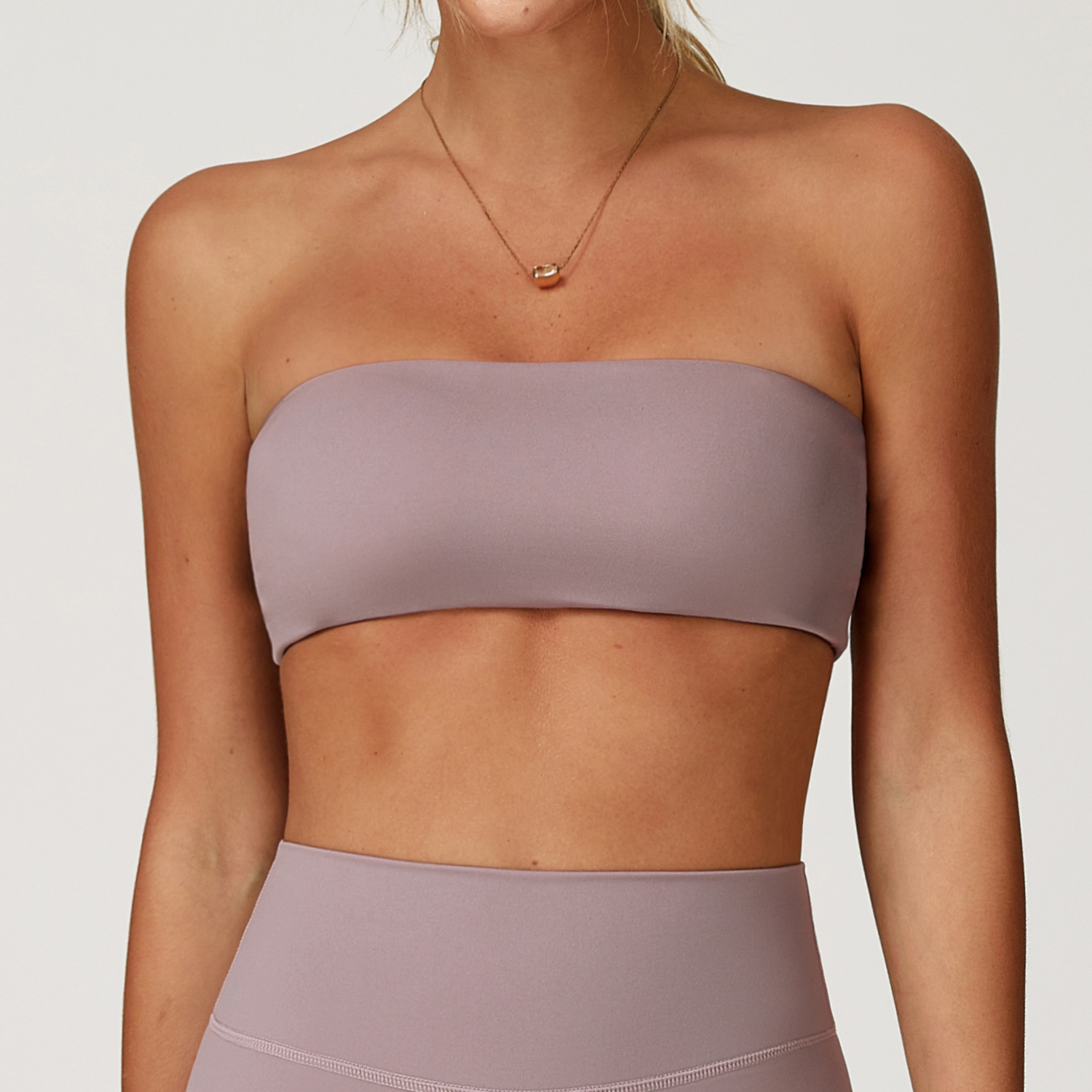 Anti - Peek Sports Bra Tube Top 8075