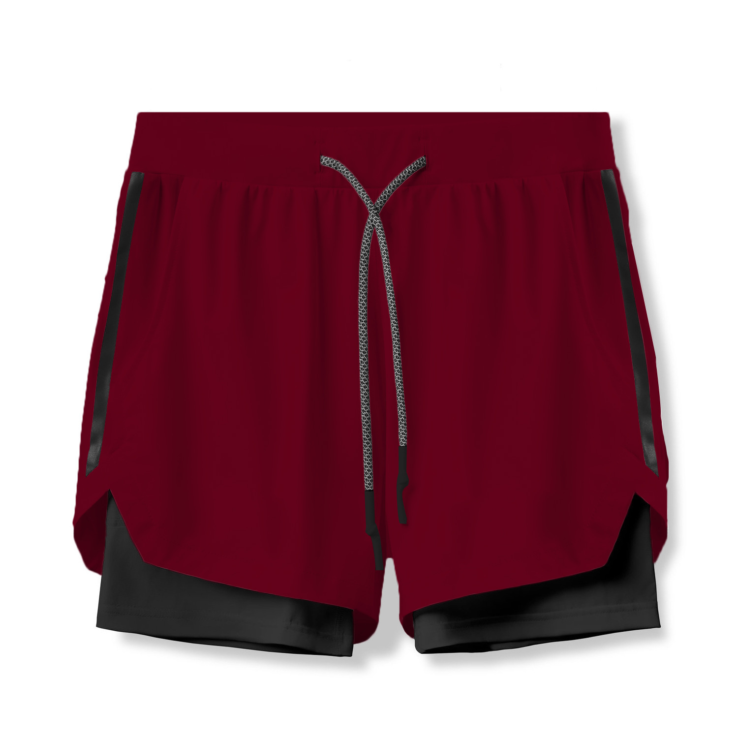 Men's Double-Layer Breathable Athletic Shorts DK36