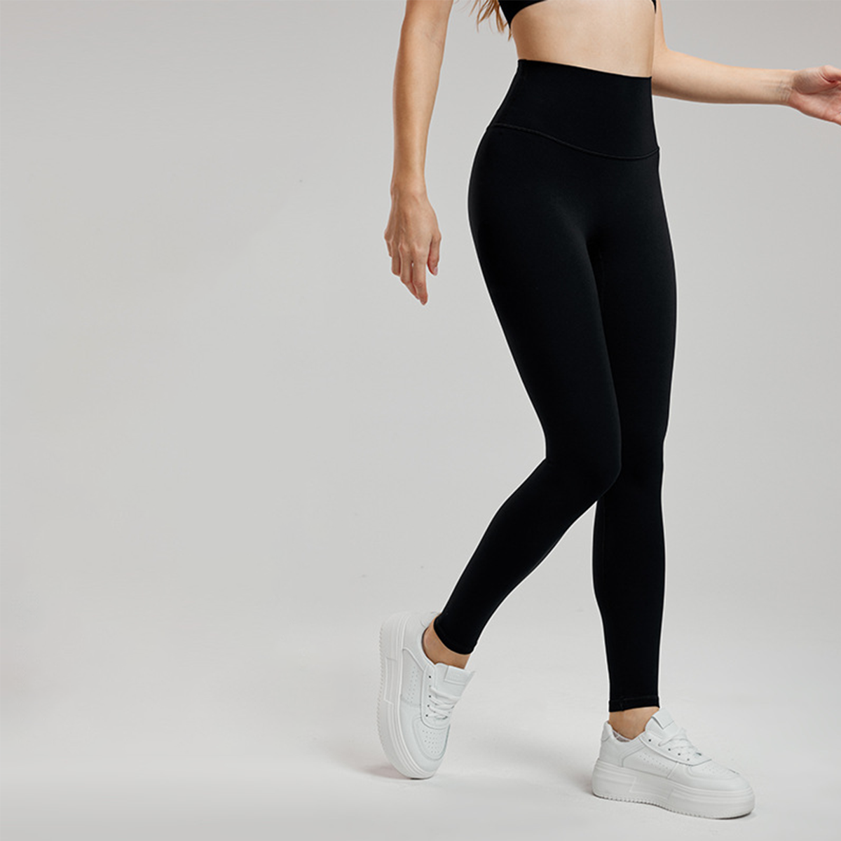  High-Waisted Butt-Lifting Yoga Pants with Invisible Pockets DWUS124124