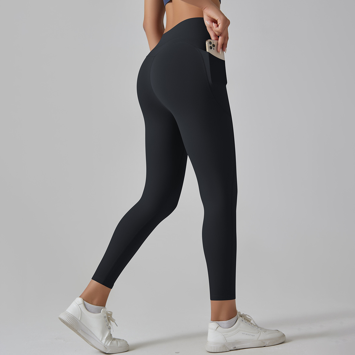  High-Waisted Hip-Lifting Tummy-Control Sports Yoga Pants 6647