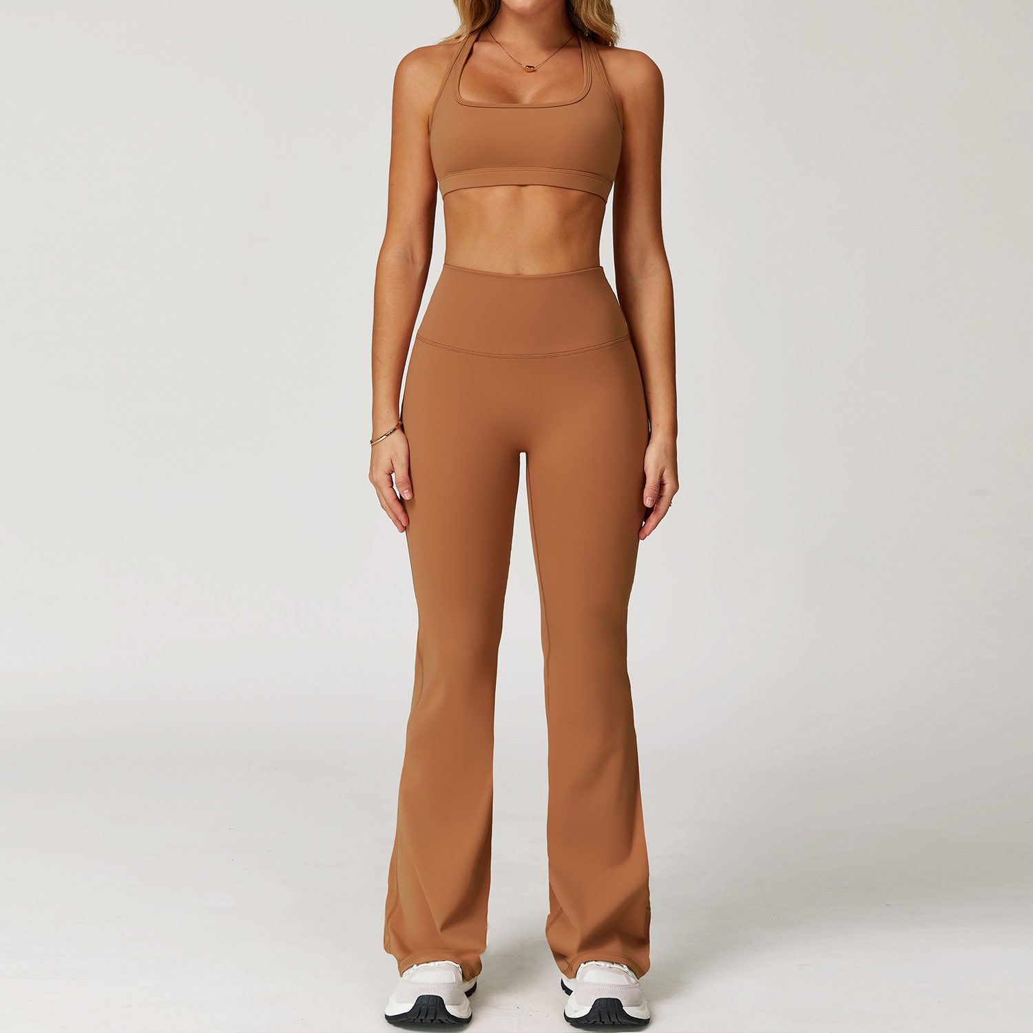 3 Options High-Waisted Hip-Lifting Pants & Y-Back Sports Bra Yoga Sets 2020