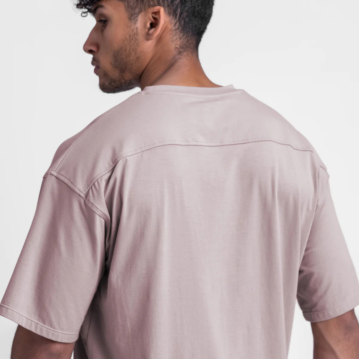 Men's Crew Neck T - Shirts with Side Slits TX222
