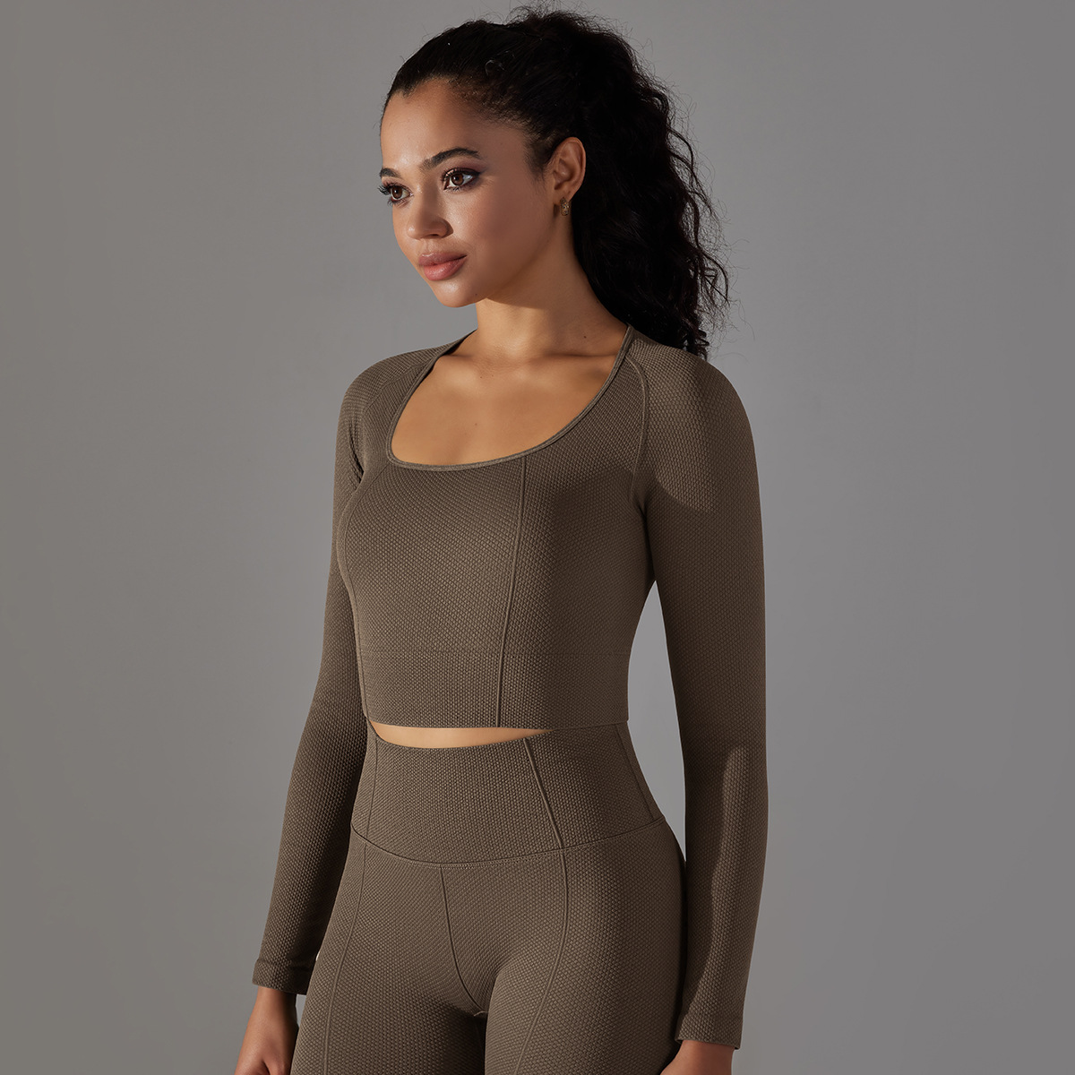  Quick-Dry Tight Long-Sleeve Sportswear 6621