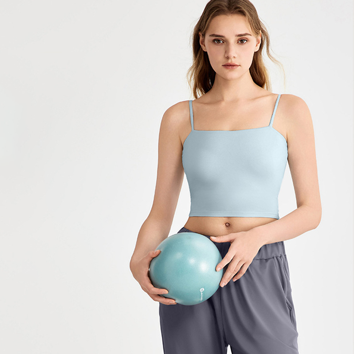Simple Solid Color Yoga Sling Tank Top DWC115165