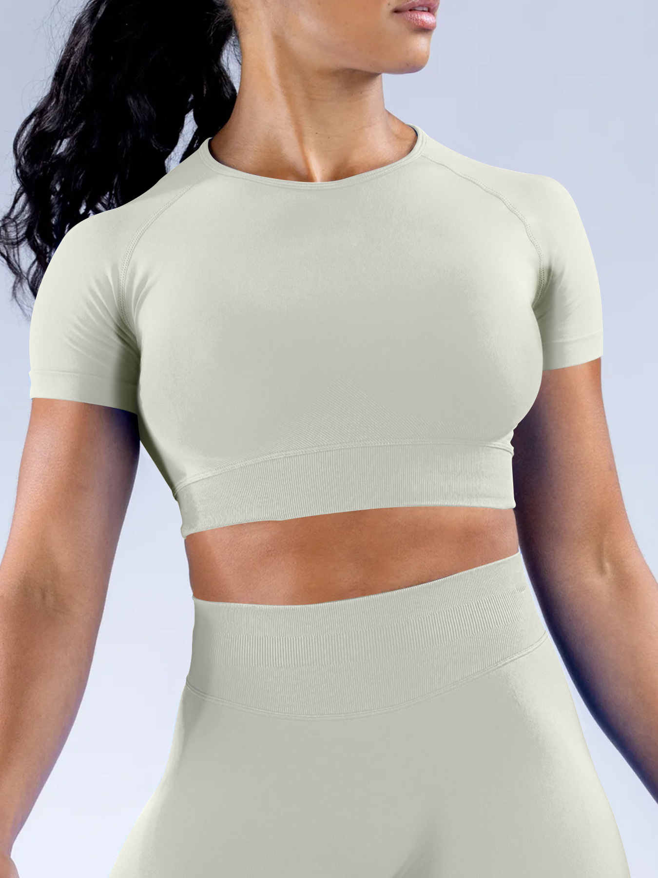 Seamless  High Elastic Yoga Top LXJ2502