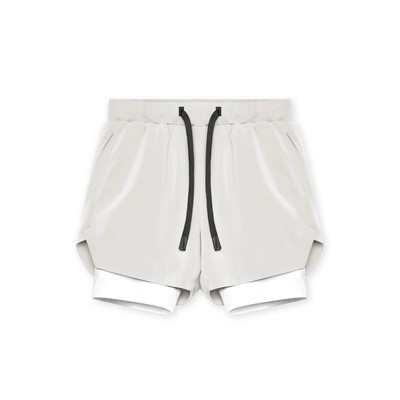 Men's Double-Layer Quick-Dry Sports Shorts FJ-DK-11