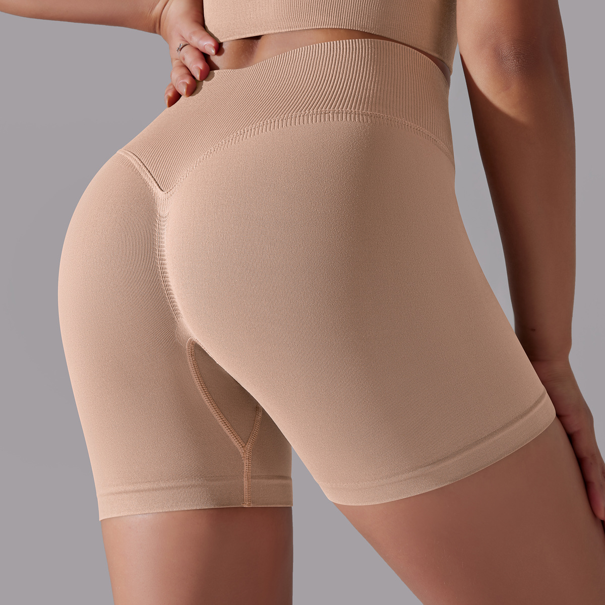 High-waisted Hip-lifting Seamless Quick-dry Tight Pants 6632