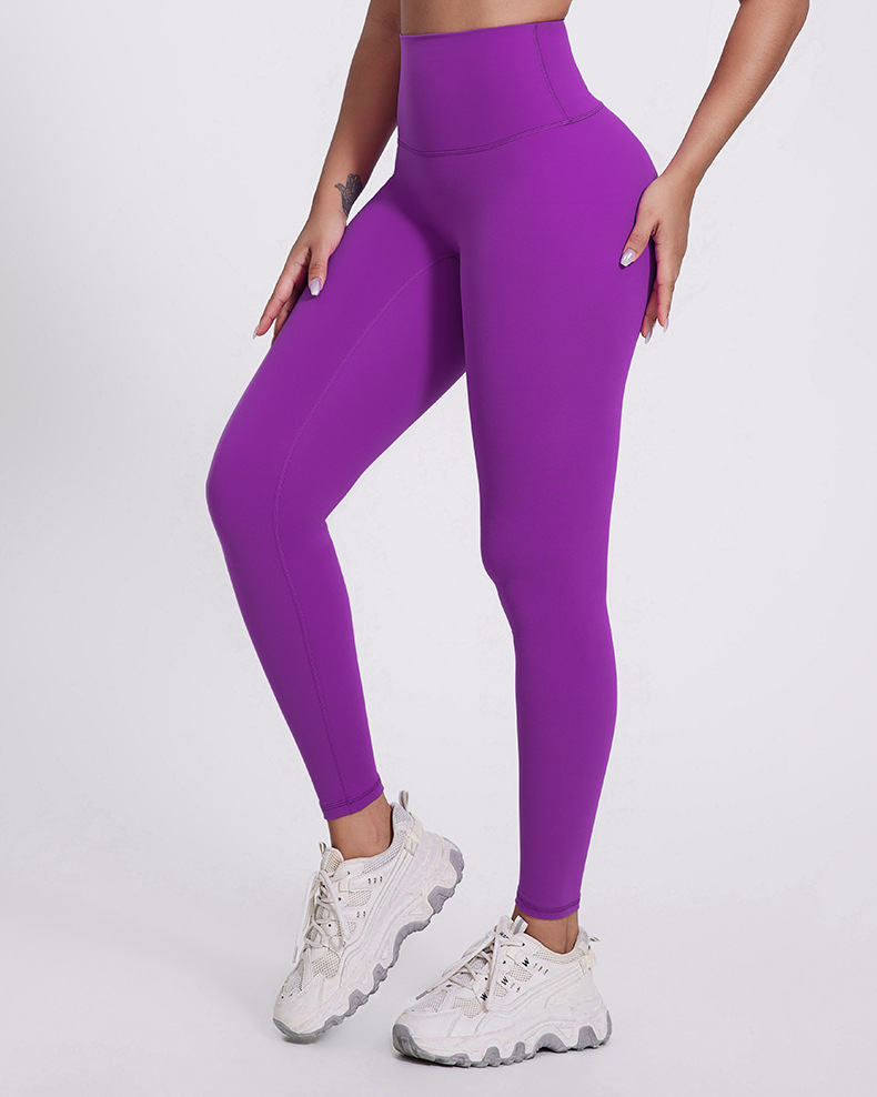 Tight-fitting Yoga Pants Without Embarrassing Lines With Pocket  High-waisted Fitness Leggings SKL-LQ5030
