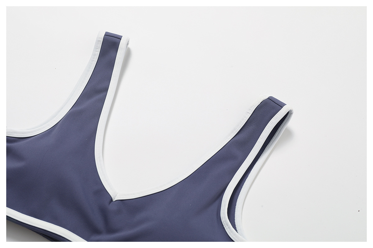 Crossed High-Waist Sports Bra Set 8843