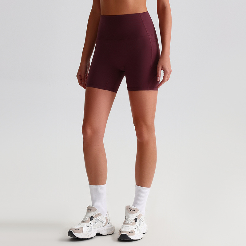High-waisted Seamless Slimming Fitness Shorts SKL-LQ0256