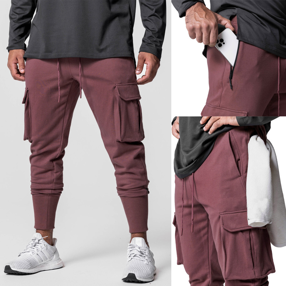 Men's Multi-Pocket Sports Casual Long Pants GZCK1