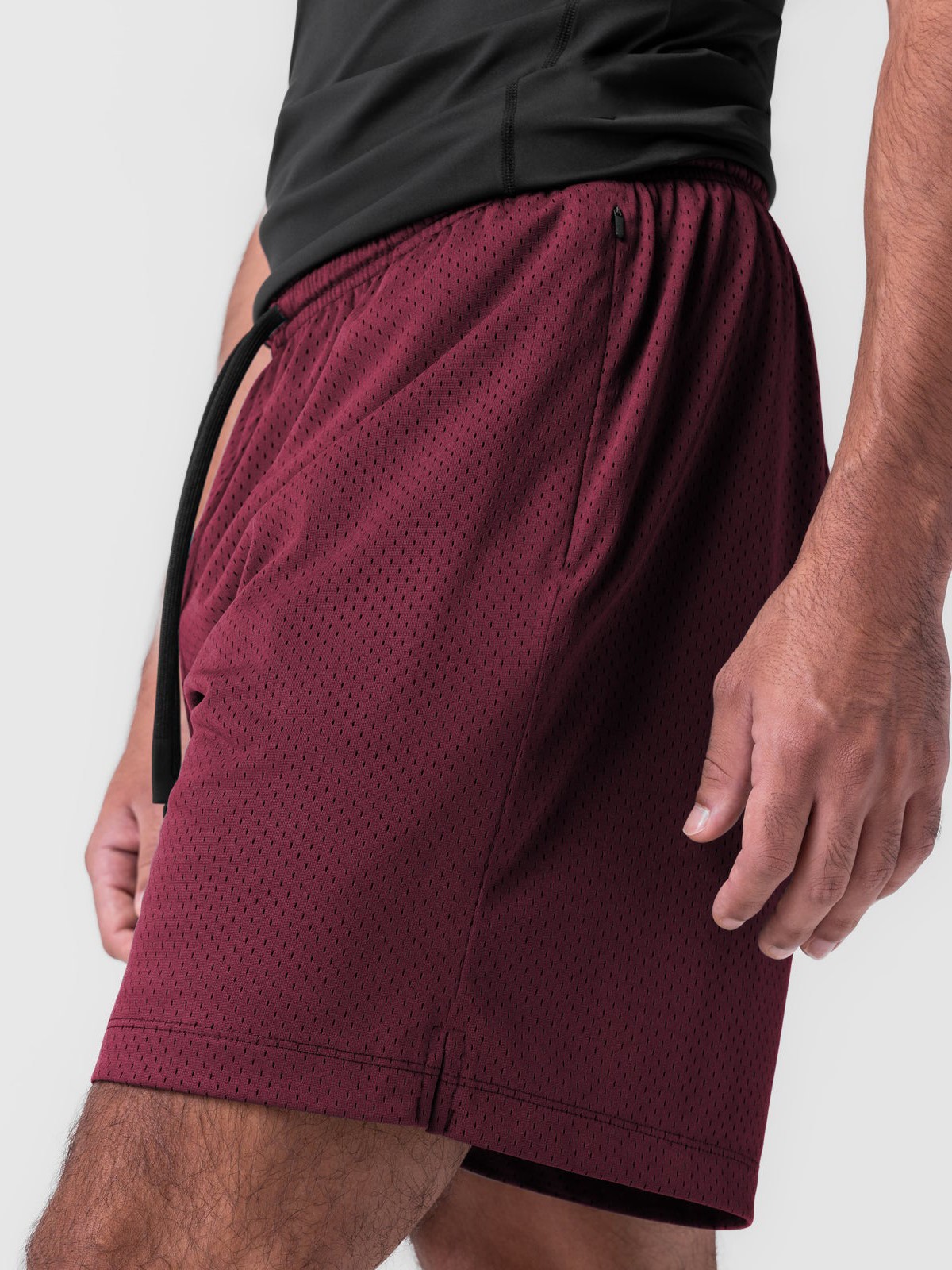 Men's Quick-Dry Sports Shorts with Zipper Pockets DWDK01