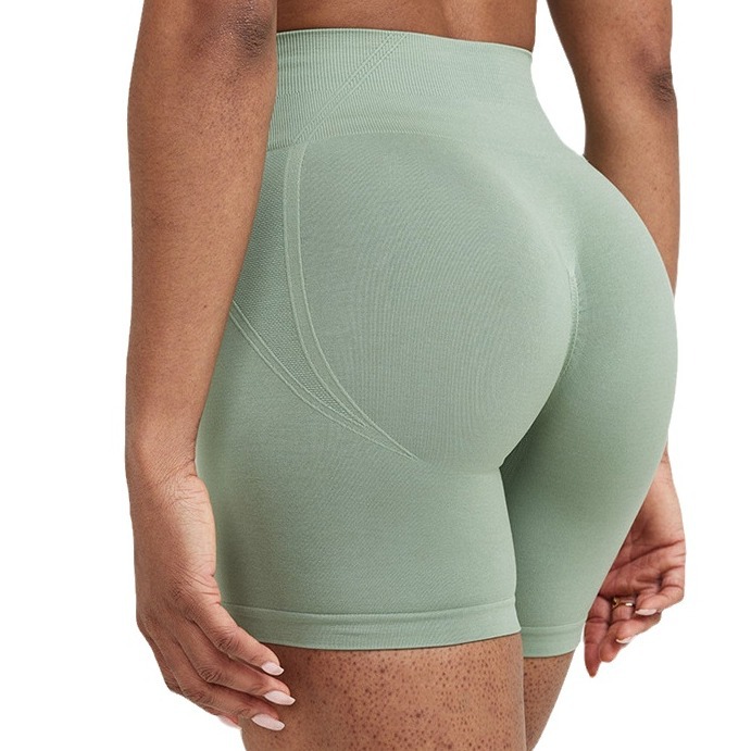 Seamless  Butt-Lifting Yoga Shorts LX8180D