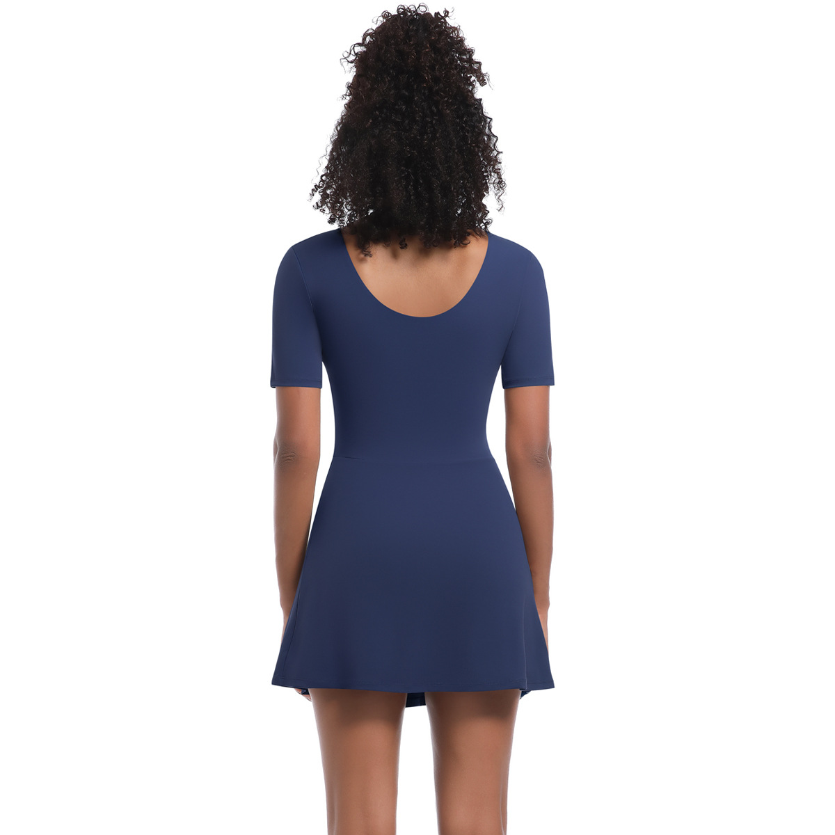  Short-sleeved Dress Fitness Yoga Wear 7087