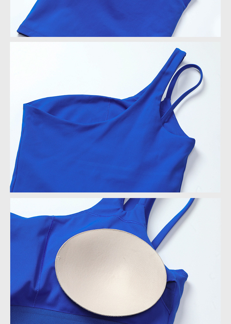Off-the-shoulder Yoga Bra Running Fitness Vest SKL-LQ8029