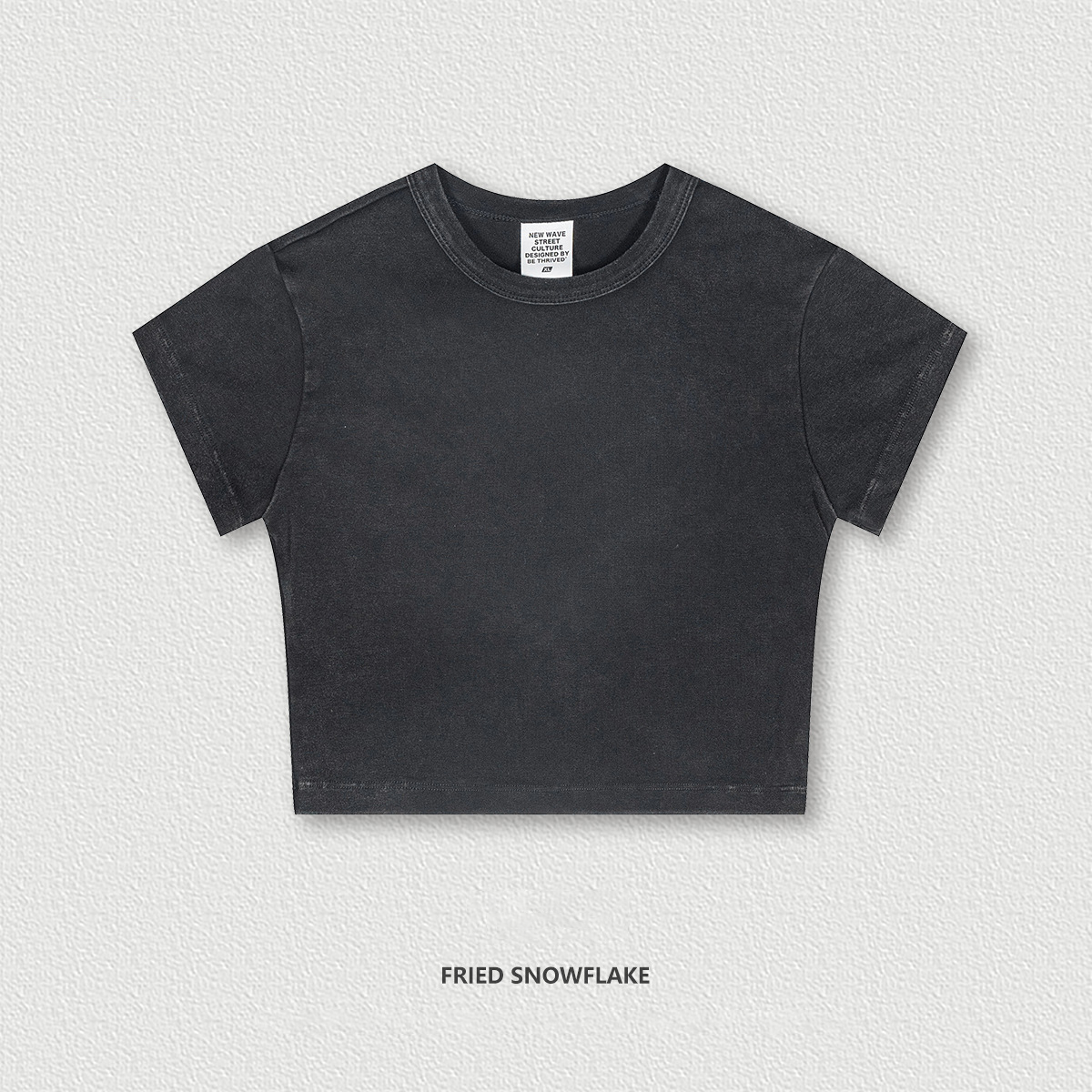  Spring Summer Crop Top Women's Short Sleeve BEN918