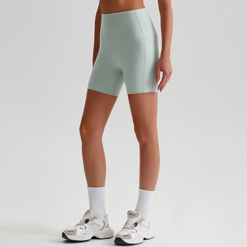 High-waisted Seamless Slimming Fitness Shorts SKL-LQ0256