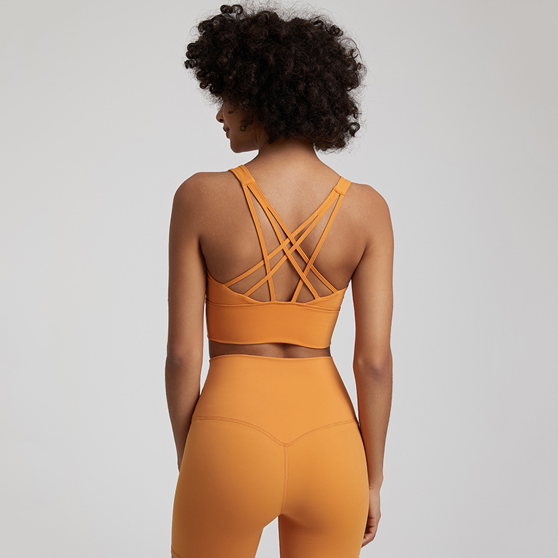  Yoga Vest Shock-Absorbing Tight Quick-Drying Fitness Bra SKL-LQ4027