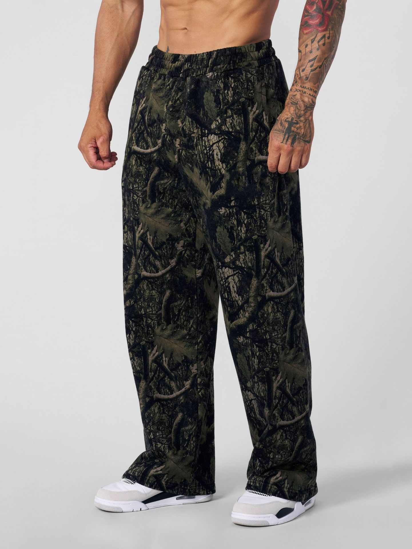 Men's Loose Fit Camouflage Long Pants YHCK01
