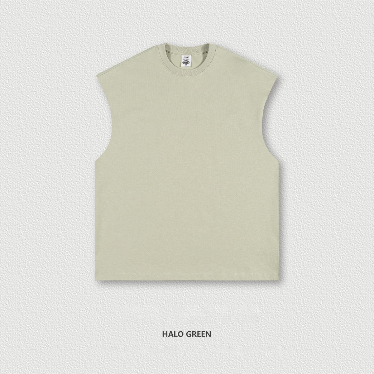  Earth Tone Street Loose Sleeveless Tank Top BES1501