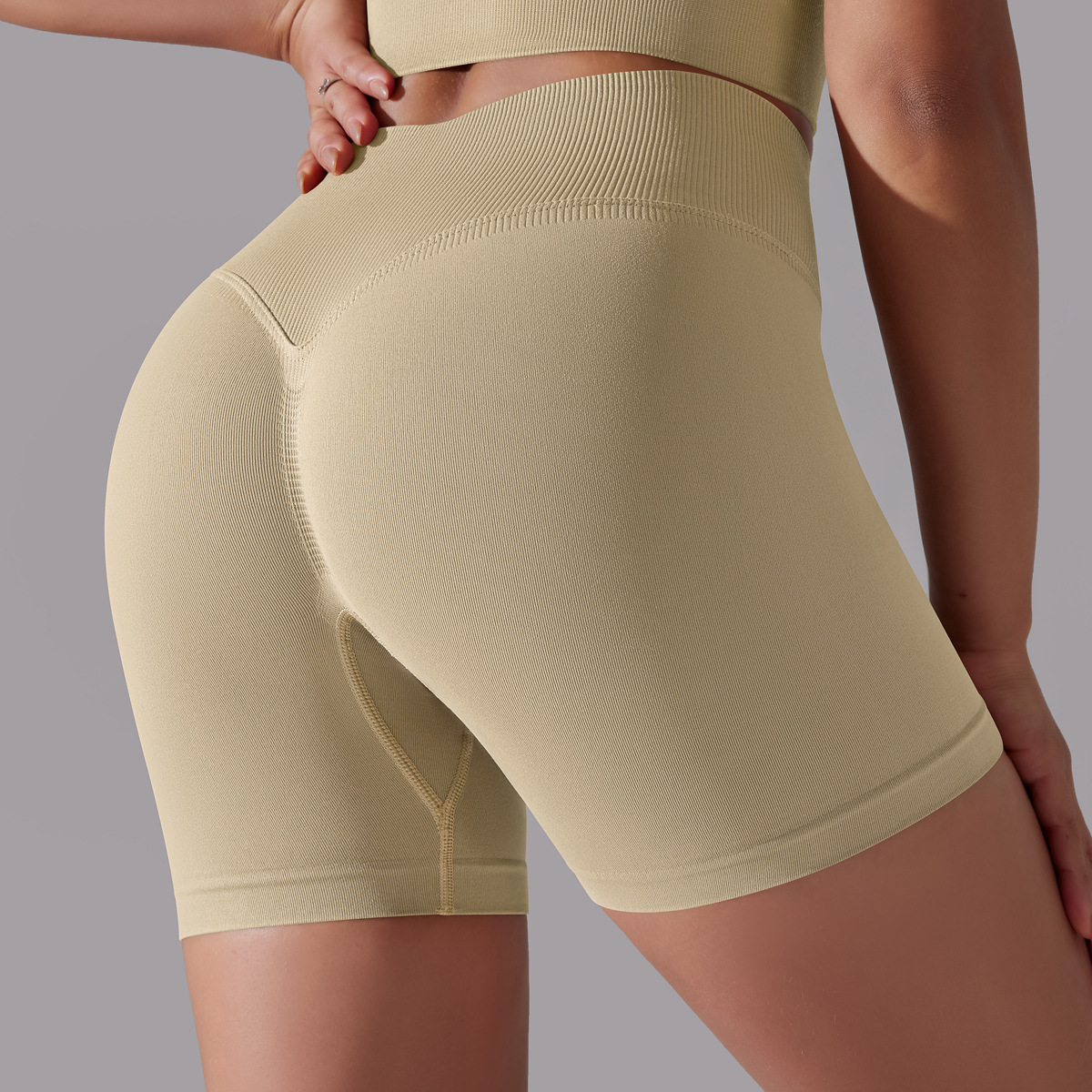 High-waisted Hip-lifting Seamless Quick-dry Tight Pants 6632