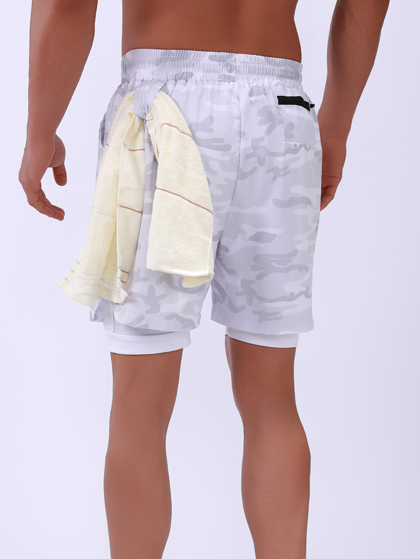 Men's Double-Layer Camouflage Shorts SCDK02