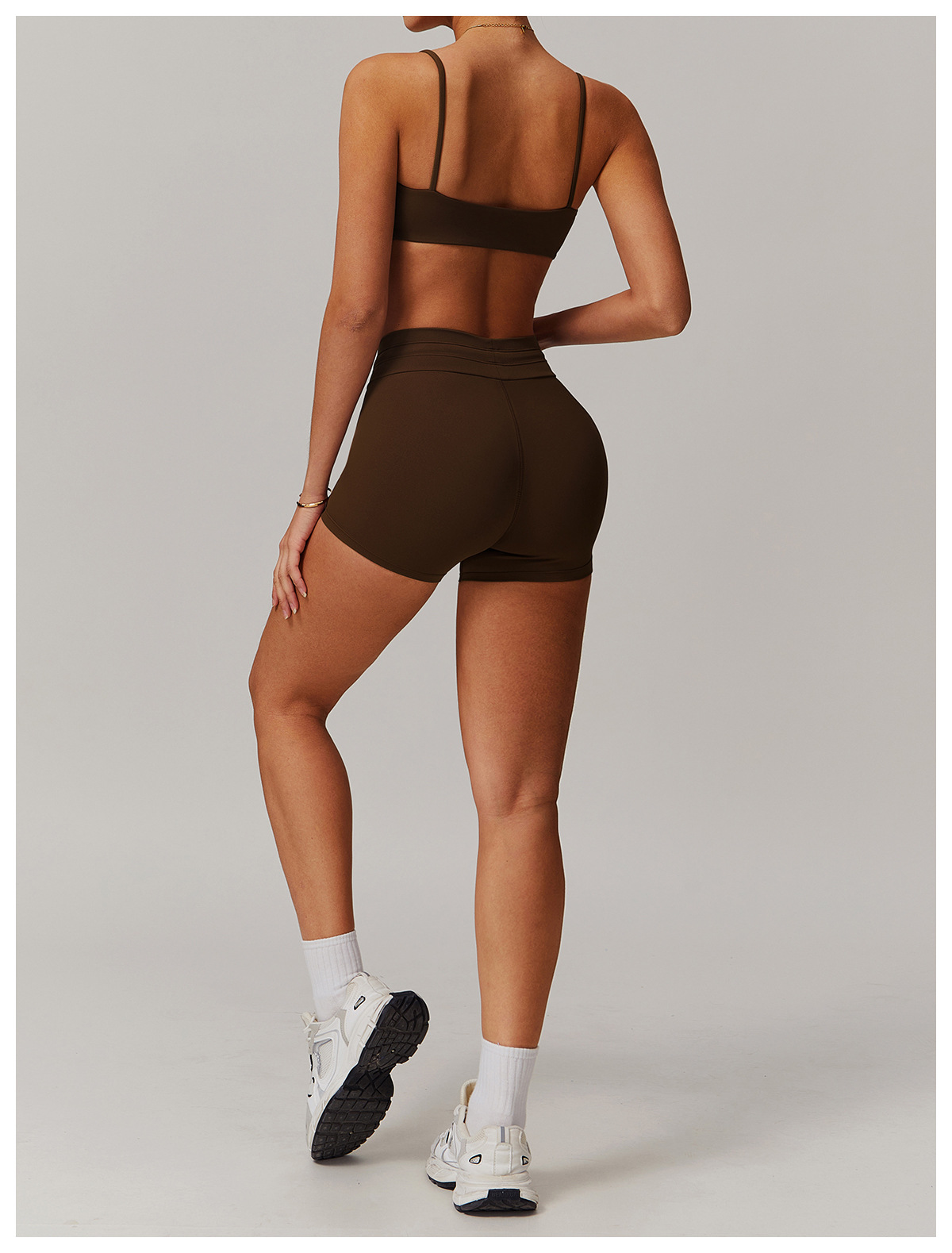 Off the shoulder Bra Yoga Set 5034