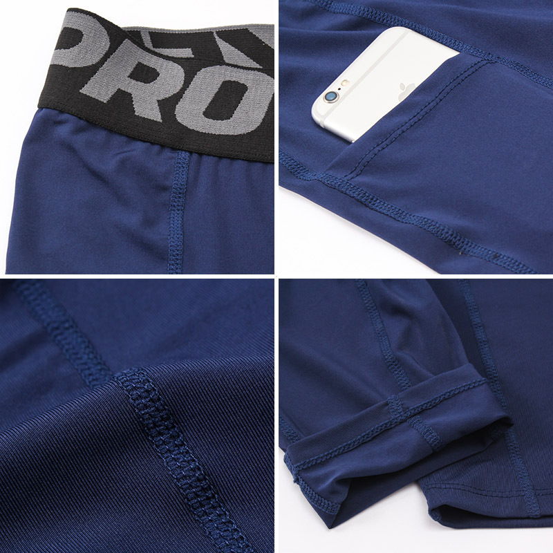 Men's Athletic Quick - Dry Long Pants with Pockets 1081