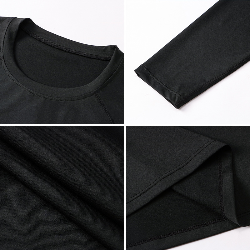 Men's High Elasticity Quick-Dry Sports Long-Sleeved Shirt 11515