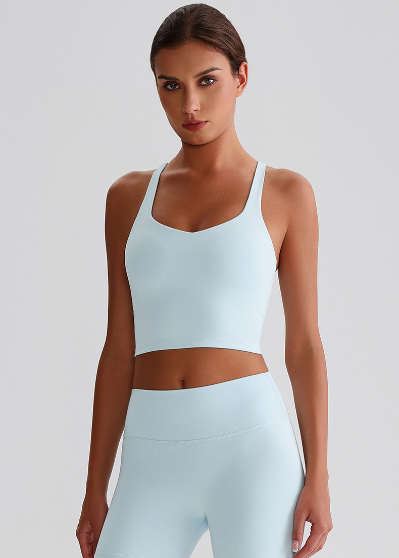  Round Neck T - Shirt, Pilates Running Fitness Slim Fit Sports Top SKL-LQ8016