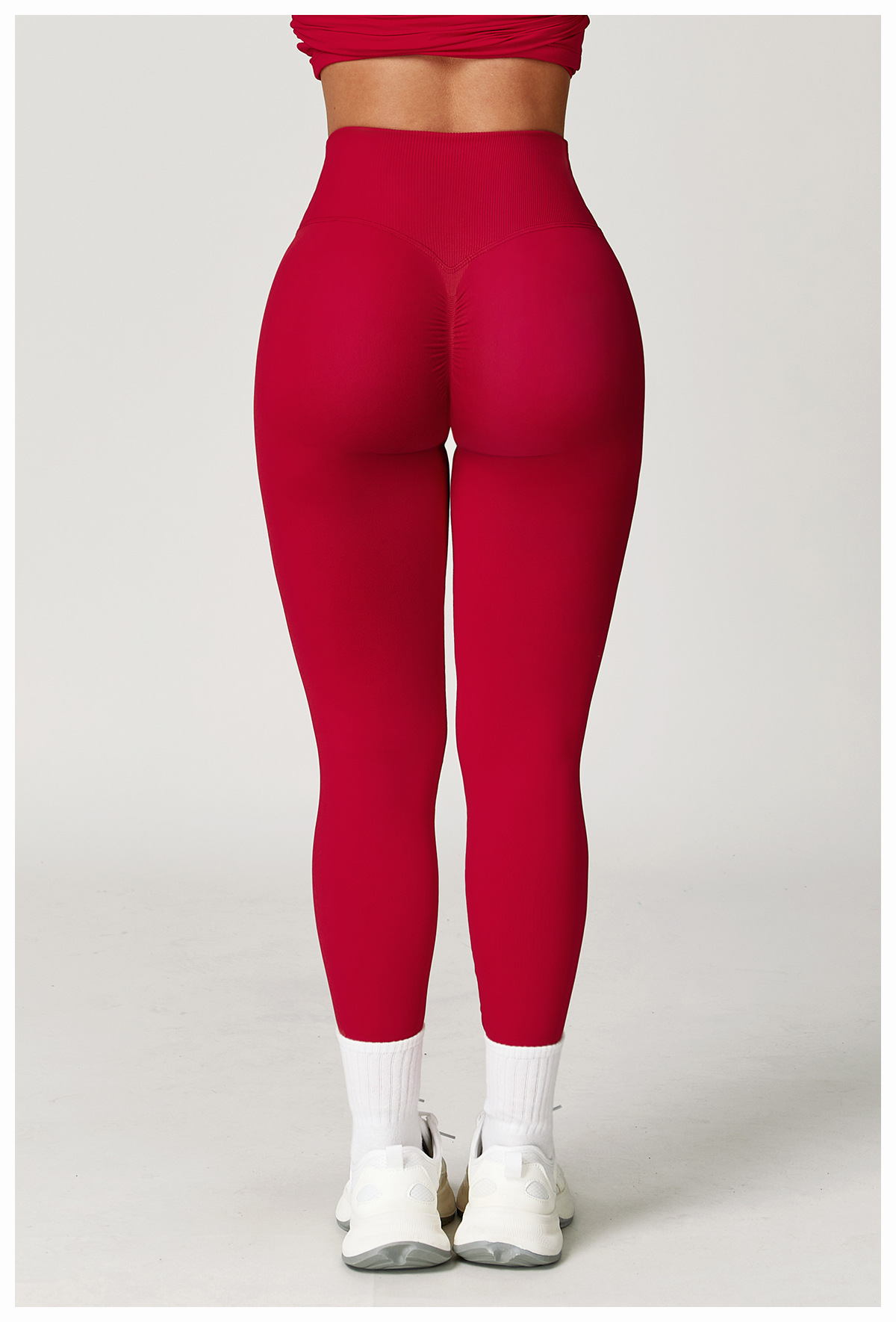 Scrunch Seamless V-Cut Yoga Leggings 4596