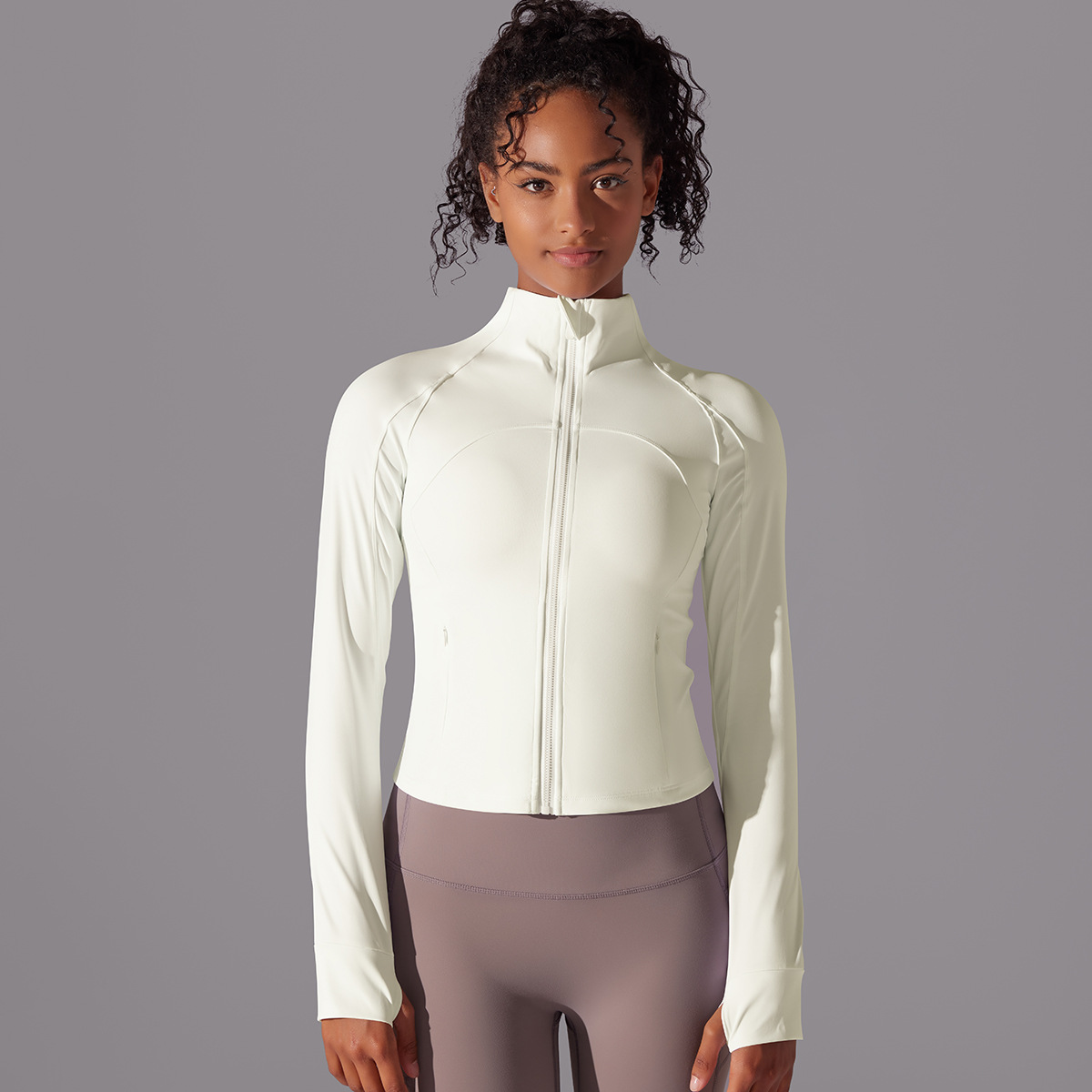 Outdoor Sports Breathable Zip-up Coat 7007