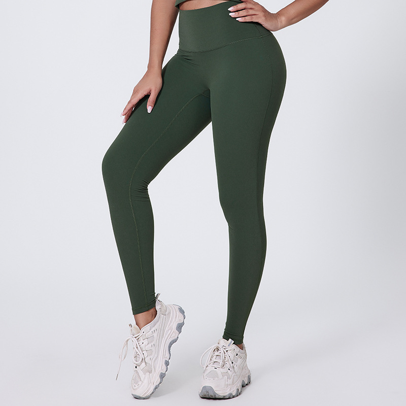 Tight-fitting Yoga Pants Without Embarrassing Lines With Pocket  High-waisted Fitness Leggings SKL-LQ5030