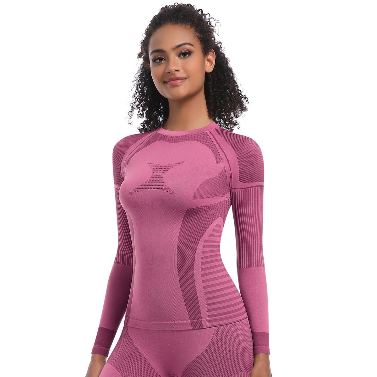 Outdoor Sports Long-sleeved Yoga Top 6684