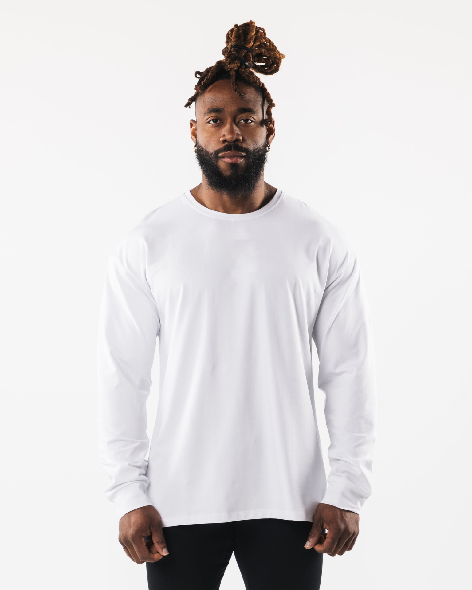 Men's Loose Fit Long Sleeve T-Shirt 23-CX817