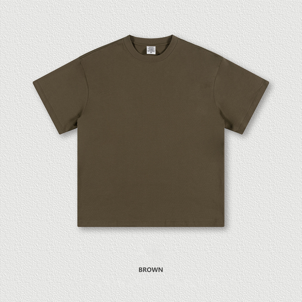  Solid Color Short-Sleeve Loose Fit T-Shirt BES1708