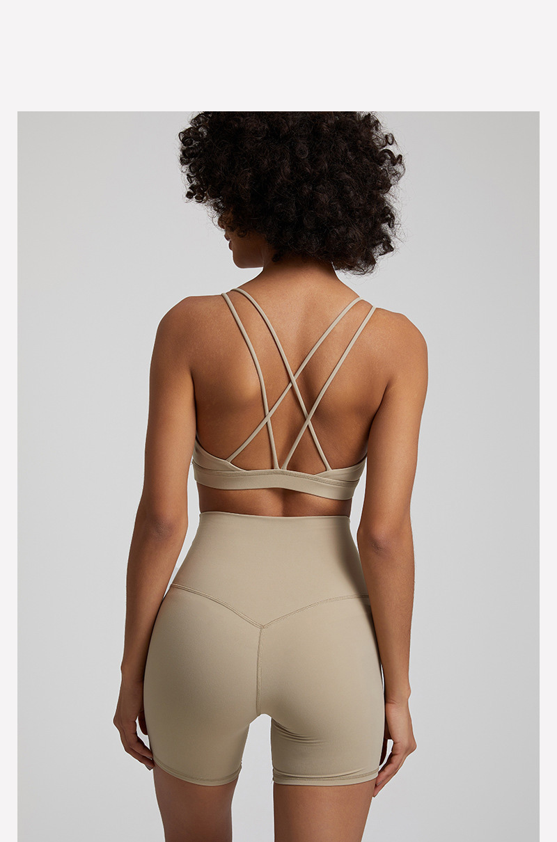  Naked Fitness Bra Shock-Absorbing Tight Quick-Drying Yoga Wear SKL-LQ4060