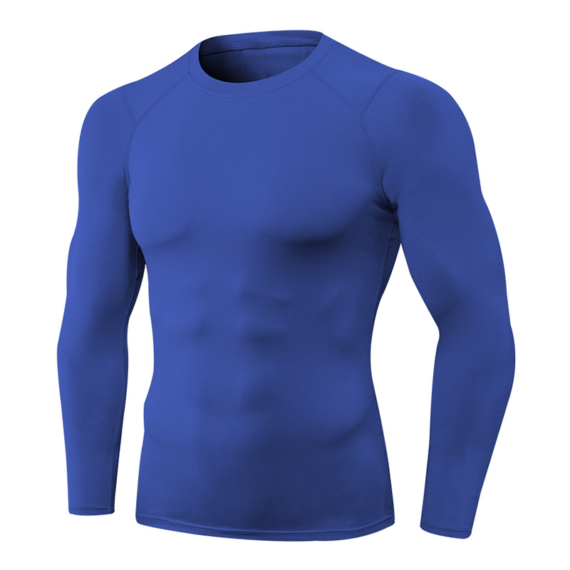 Men's High Elasticity Quick-Dry Sports Long-Sleeved Shirt 11515