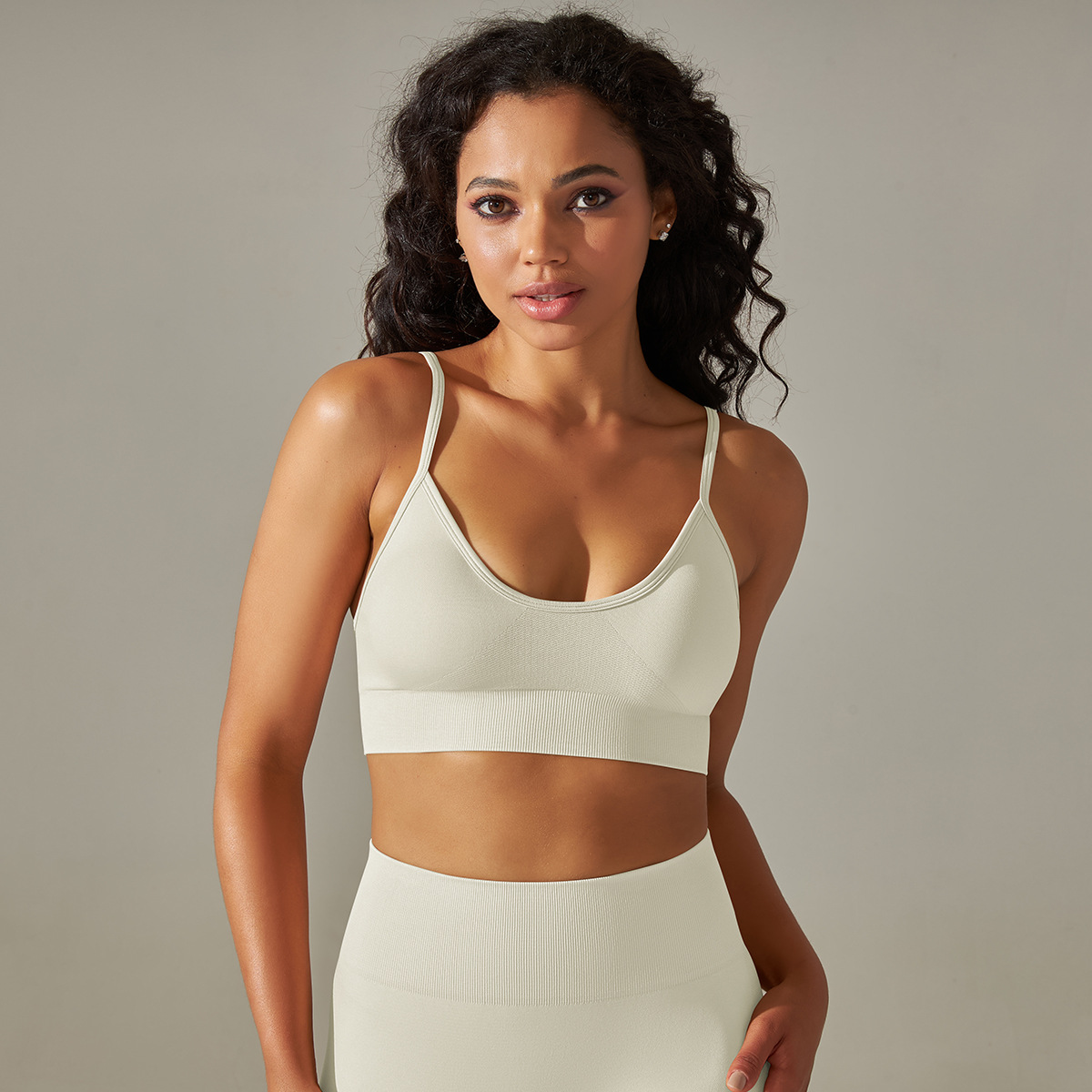  Strapless Shockproof Push-Up Fitness Vest 6606