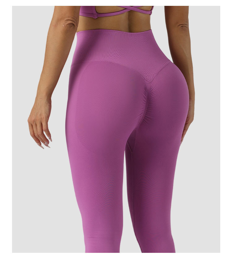 Seamless High Elasticity Butt-Lifting Yoga Pants LXC228