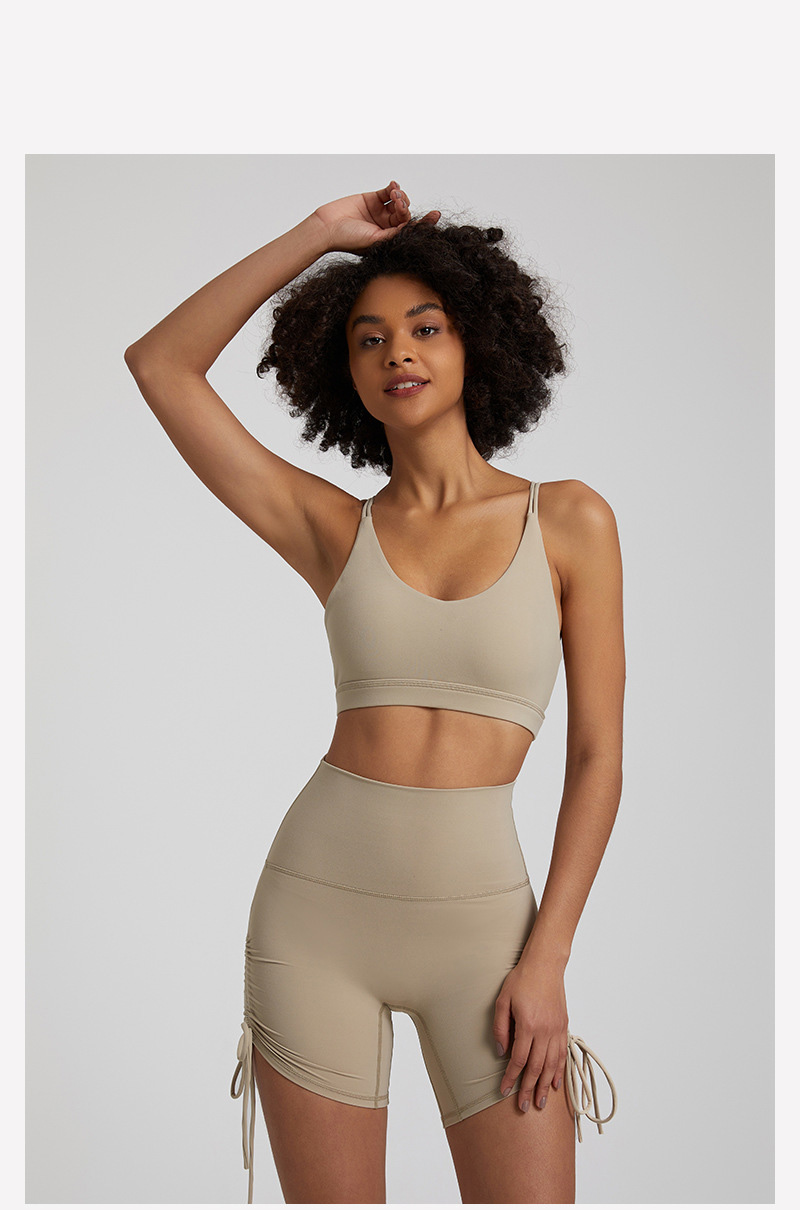  Naked Fitness Bra Shock-Absorbing Tight Quick-Drying Yoga Wear SKL-LQ4060