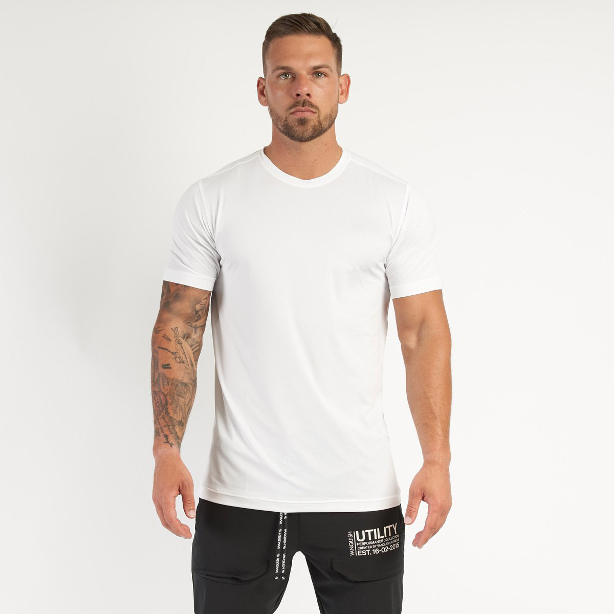 Men's Round Neck Loose Fit Sports T-Shirt TX06